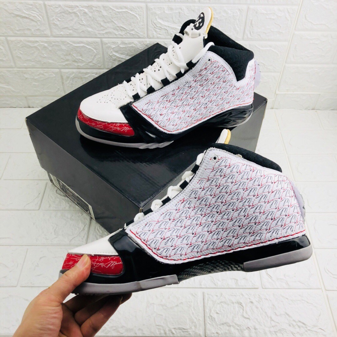 Authentic Air Jordan 23 White Black